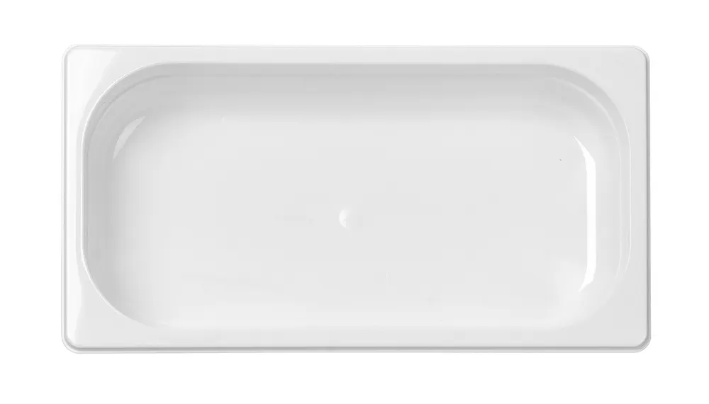 Vis Container GN 1/3 white polycarbonate, HENDI, GN 1/3, 2,5L, White, 325x176x(H)65mm, bilde 3