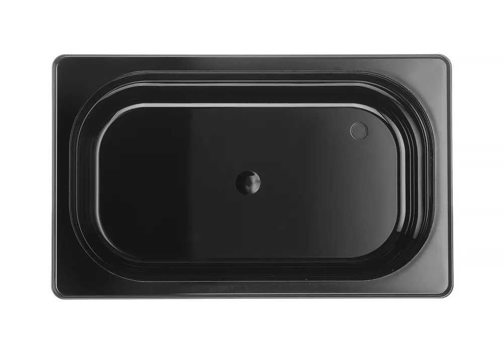 Vis Container GN 1/4 black polycarbonate, HENDI, Profi Line, GN 1/4, 2,8L, Black, 265x162x(H)100mm, bilde 3