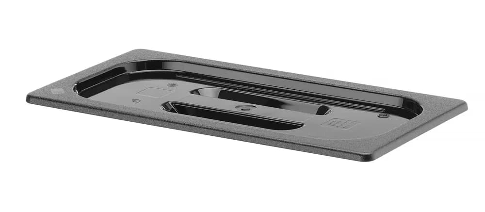 Vis Lid for GN containers black polycarbonate, HENDI, GN 1/3, Black, 325x176mm, bilde 2