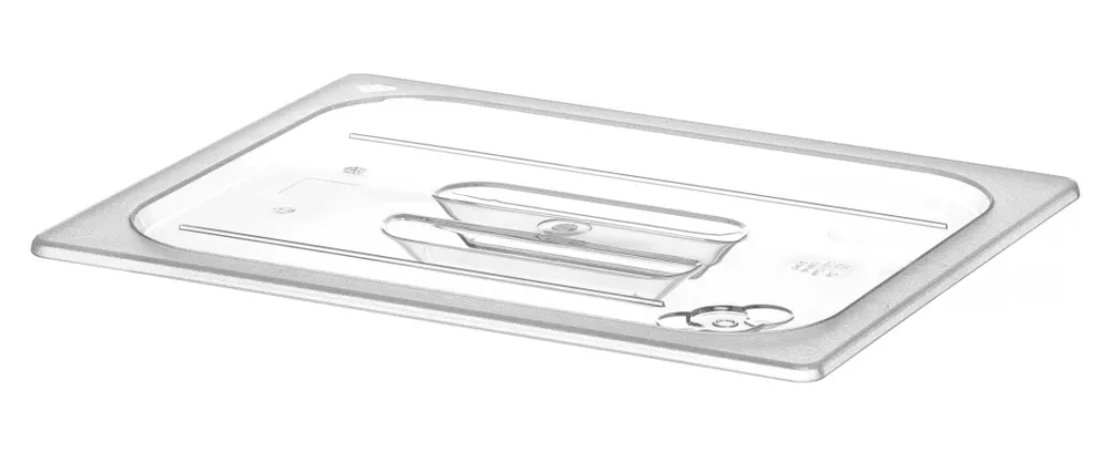 Lid for GN containers, HENDI, GN 1/2, Transparent, 265x325mm