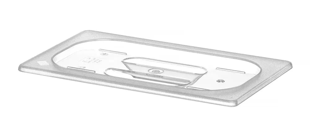 Lid for GN containers, HENDI, GN 1/4, Transparent, 265x162mm