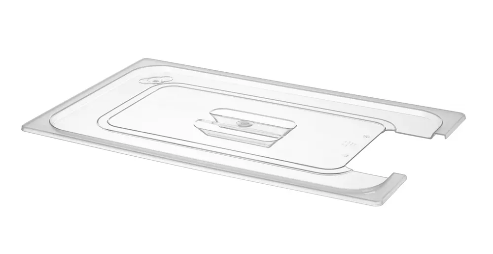 Vis Lid for GN containers with sous vide stick recess, HENDI, GN 1/1, Transparent, 530x325mm, bilde 2