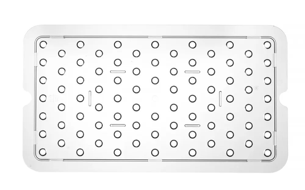 Vis Perforated drip shelf for GN containers polycarbonate, HENDI, Profi Line, GN 1/2, Transparent, 265x206mm, bilde 4