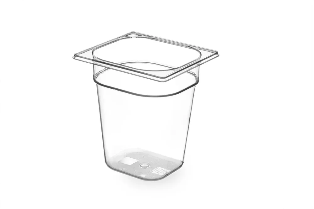 Container GN 1/6 Tritan, HENDI, GN 1/6, 3,4L, Transparent, 176x162x(H)200mm