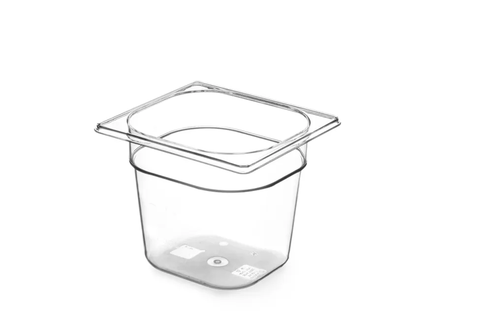 Vis Container GN 1/6 Tritan, HENDI, GN 1/6, 1L, Transparent, 176x162x(H)65mm, bilde 2