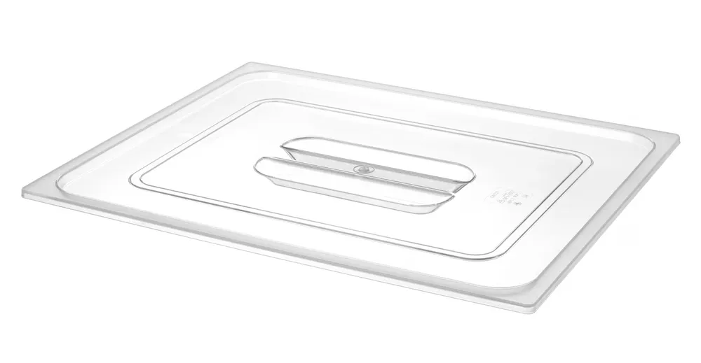 Lid for GN containers Tritan , HENDI, GN 2/1, Transparent, 650x530mm