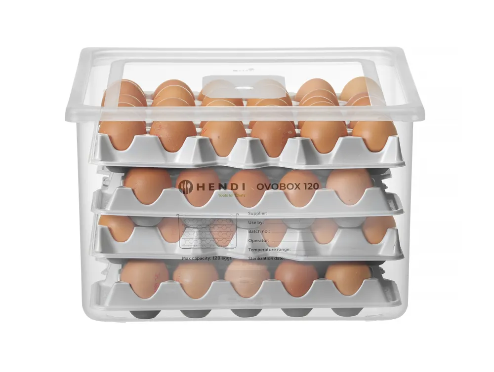 Vis Egg container HENDI OVOBOX 120, HENDI, GN 2/3, 18L, 355x325x(H)200mm, Rectangular, bilde 3