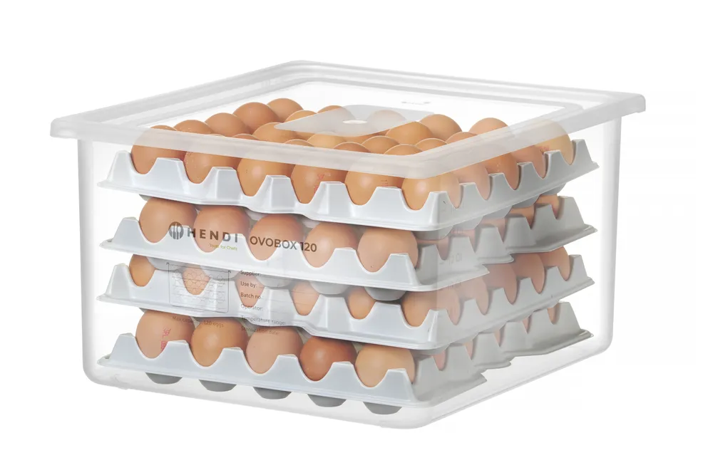 Egg container HENDI OVOBOX 120, HENDI, GN 2/3, 18L, 355x325x(H)200mm, Rectangular