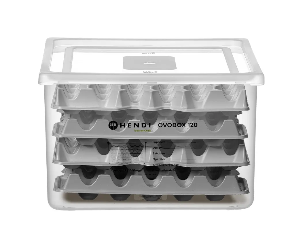 Vis Egg container HENDI OVOBOX 120, HENDI, GN 2/3, 18L, 355x325x(H)200mm, Rectangular, bilde 2