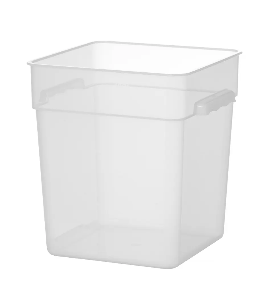 Food container with graduation, HENDI, 17,2L, 290x290x(H)320mm