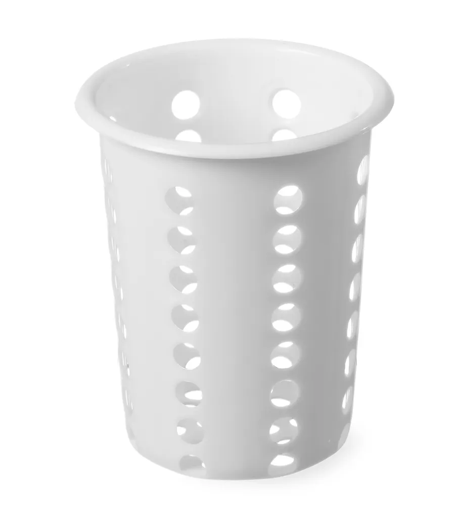 Polypropylene cutlery basket, HENDI, ⌀97x(H)137mm