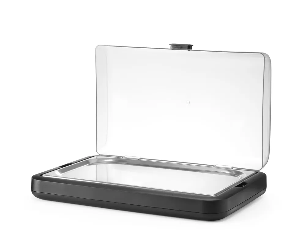 Vis Cooling display UNIQ, HENDI, designed by Robert Bronwasser, GN 1/1, White, 593x389x(H)147mm, Rectangular, bilde 9