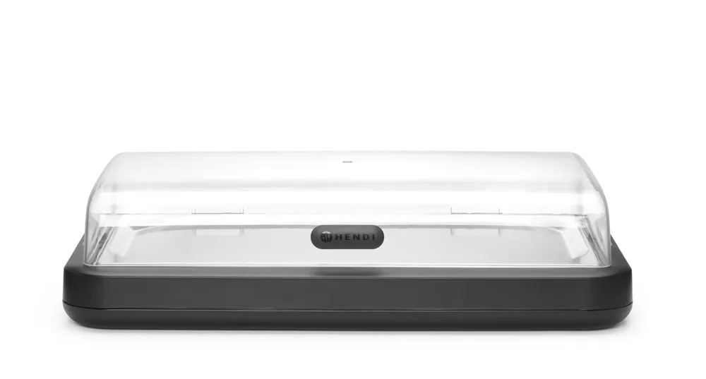 Vis Cooling display UNIQ, HENDI, designed by Robert Bronwasser, GN 1/1, White, 593x389x(H)147mm, Rectangular, bilde 6