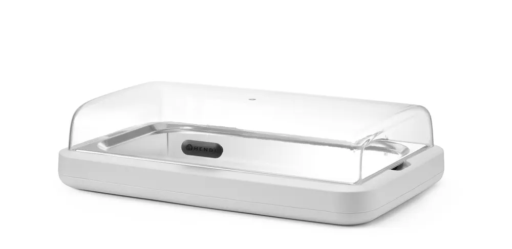 Vis Cooling display UNIQ, HENDI, designed by Robert Bronwasser, GN 1/1, White, 593x389x(H)147mm, Rectangular, bilde 3