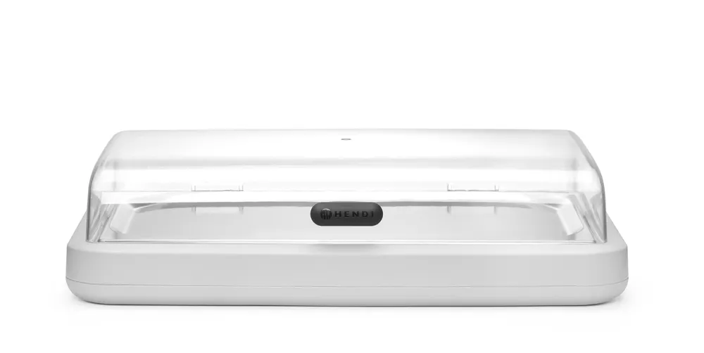 Vis Cooling display UNIQ, HENDI, designed by Robert Bronwasser, GN 1/1, White, 593x389x(H)147mm, Rectangular, bilde 2
