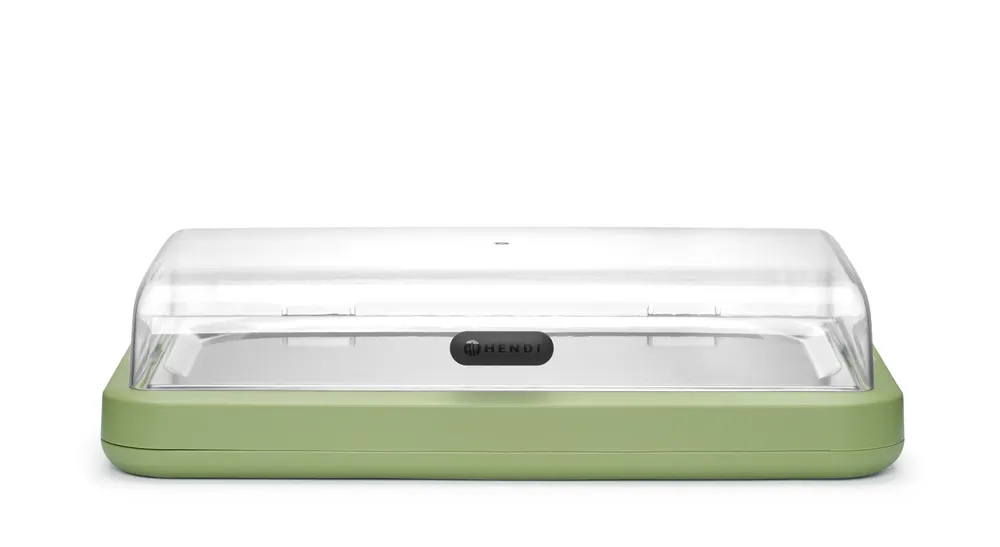 Vis Cooling display UNIQ, HENDI, designed by Robert Bronwasser, GN 1/1, White, 593x389x(H)147mm, Rectangular, bilde 7