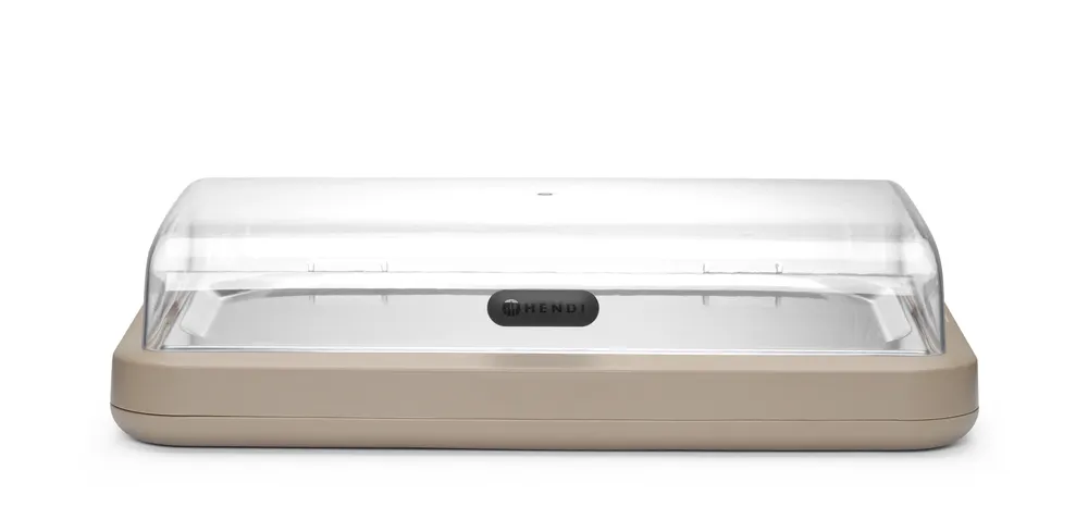 Vis Cooling display UNIQ, HENDI, designed by Robert Bronwasser, GN 1/1, Beige, 593x389x(H)147mm, Rectangular, bilde 2