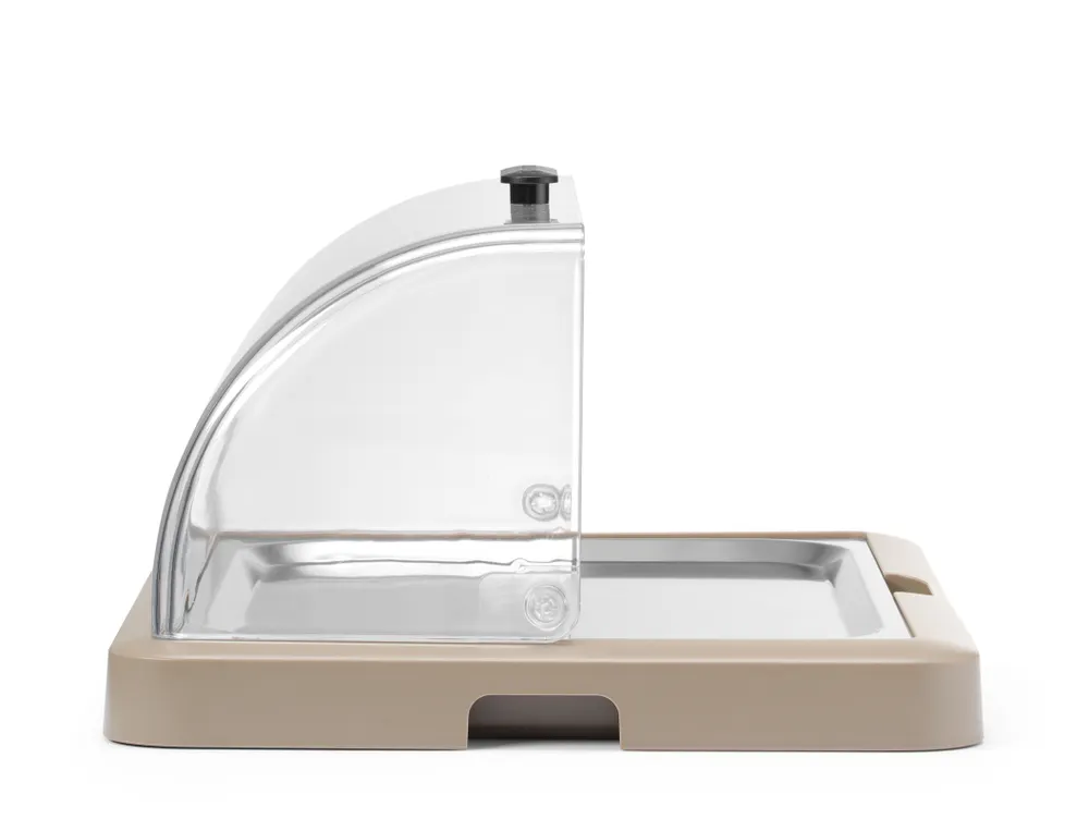 Vis Roll top cooling display Duo UNIQ, HENDI, designed by Robert Bronwasser, Double, Beige, 480x355x(H)480mm, Rectangular, bilde 7