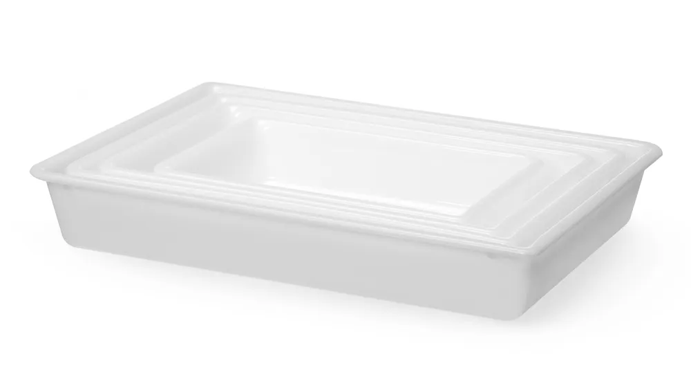 Vis Prep tray, HENDI, 12L, White, 535x385x(H)85mm, Rectangular, bilde 2