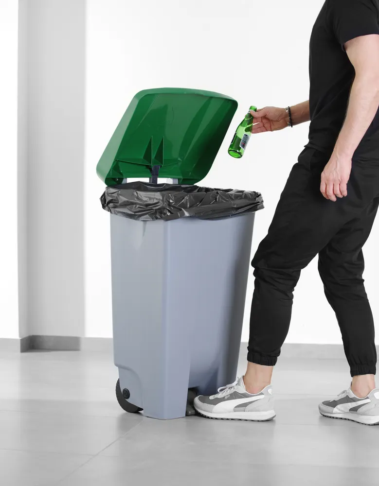 Vis Lid for trash container, HENDI, Black, 505x415mm, bilde 6