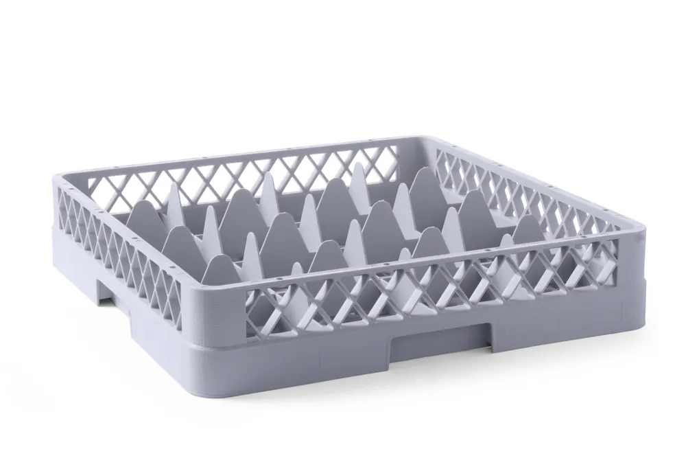 Vis Dishwasher basket for glassware, HENDI, 16 compartments, 500x500x(H)104mm, bilde 4