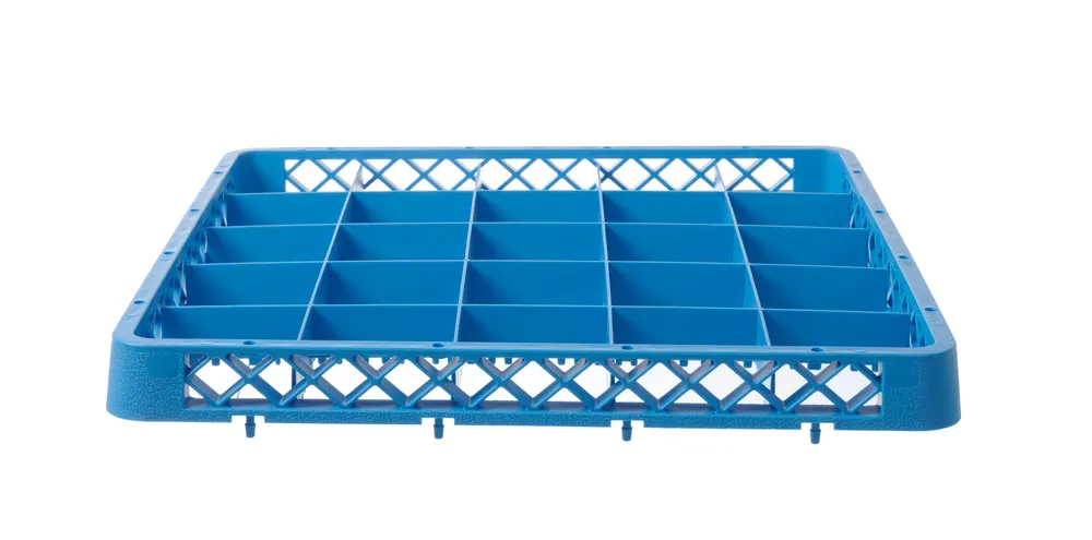 Extender for dishwasher basket, HENDI, 25 compartments 88x88 mm, 500x500x(H)45mm