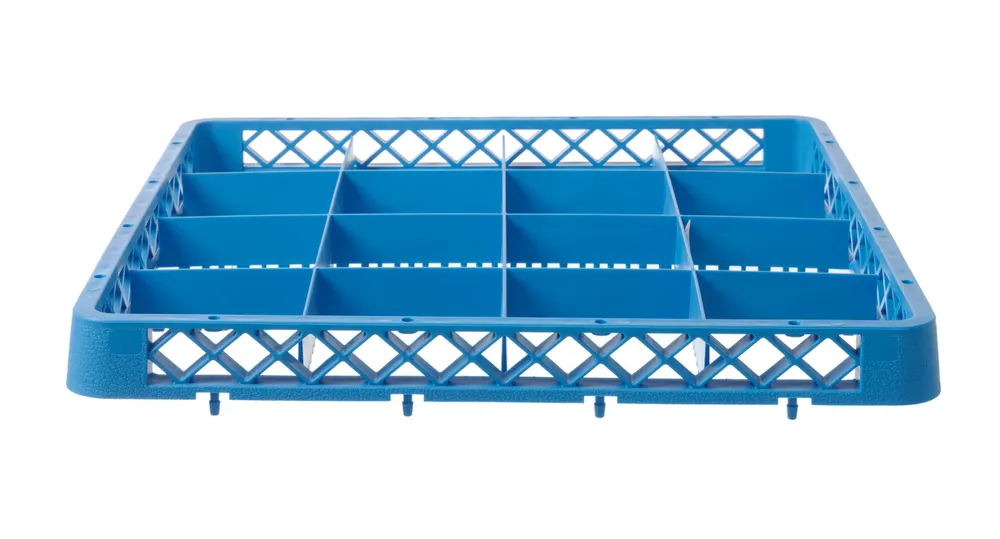 Extender for dishwasher basket, HENDI, 16 compartments 112x112 mm, 500x500x(H)45mm