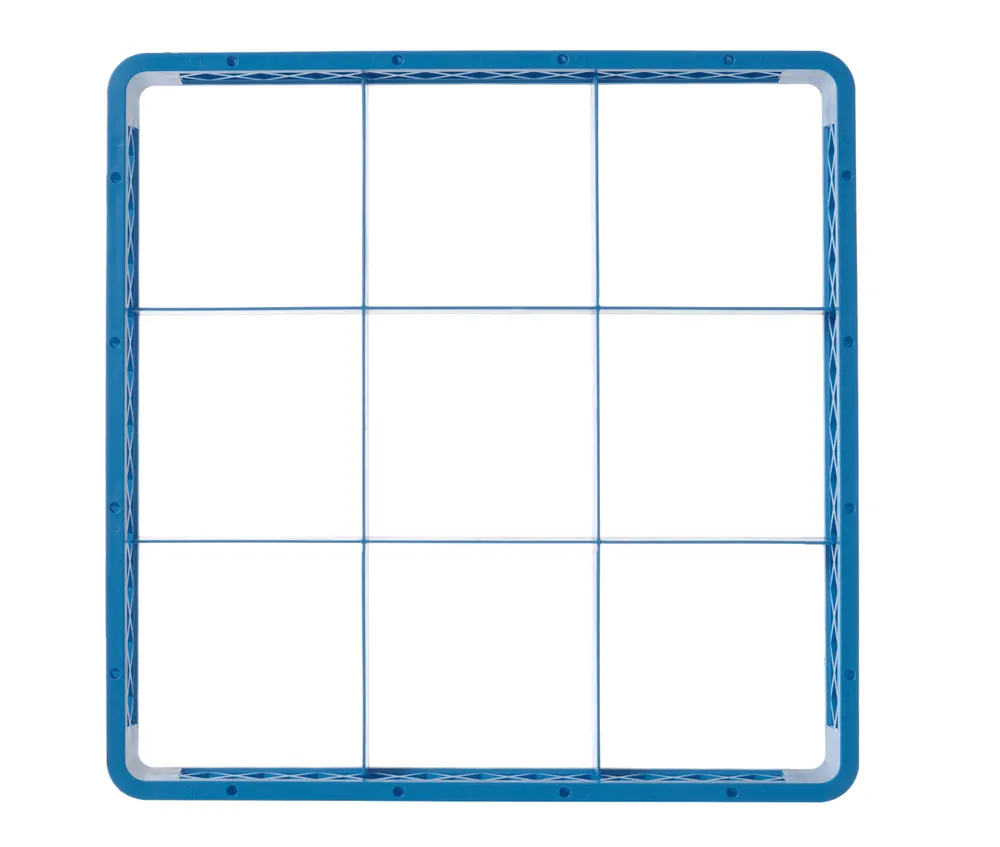 Vis Extender for dishwasher basket, HENDI, 9 compartments 150x150 mm, 500x500x(H)45mm, bilde 2