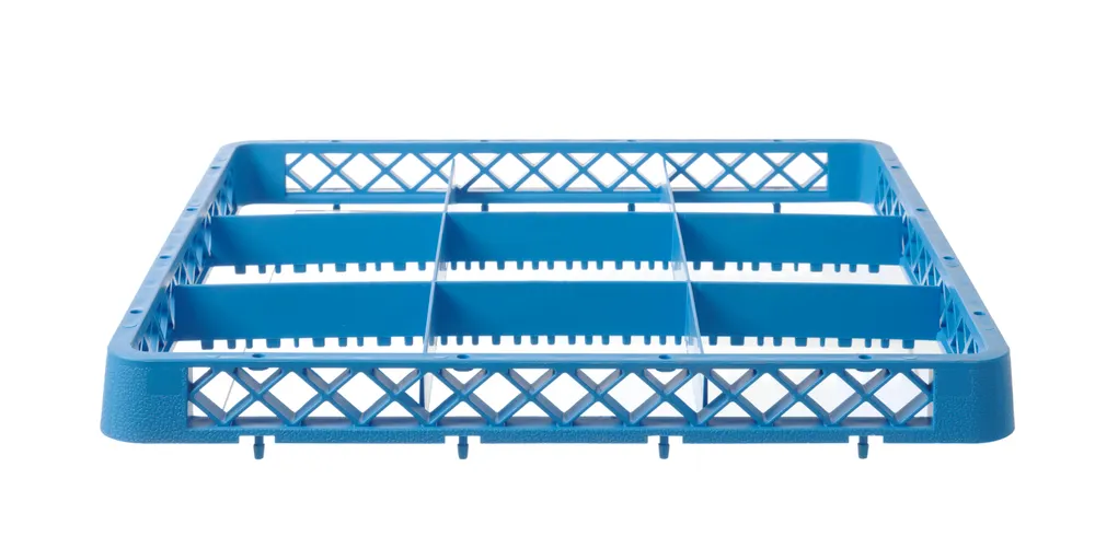 Extender for dishwasher basket, HENDI, 9 compartments 150x150 mm, 500x500x(H)45mm