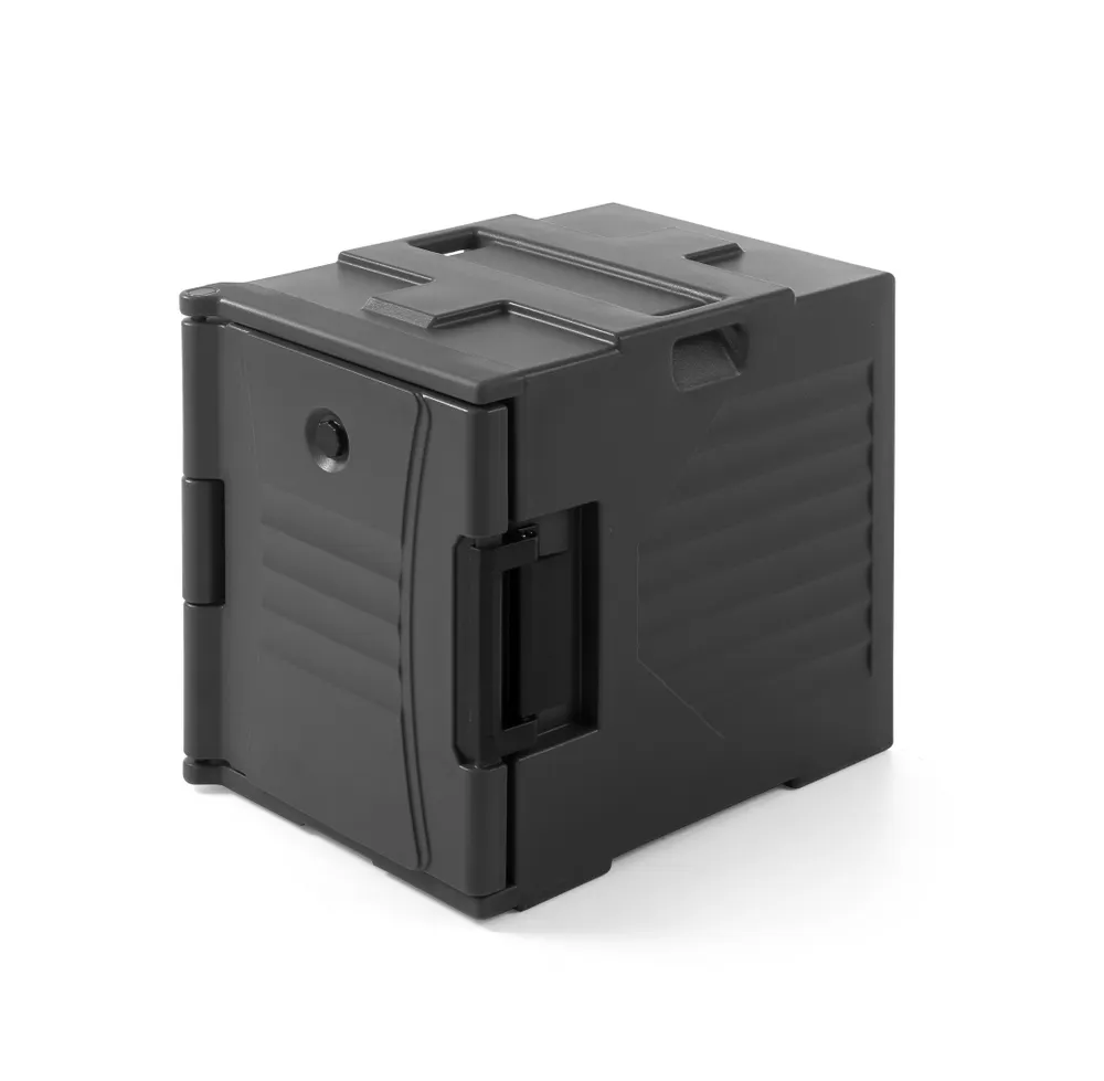 Thermo catering container 2x GN 1/1 200, AmerBox, Dark grey, 477x680x(H)620mm