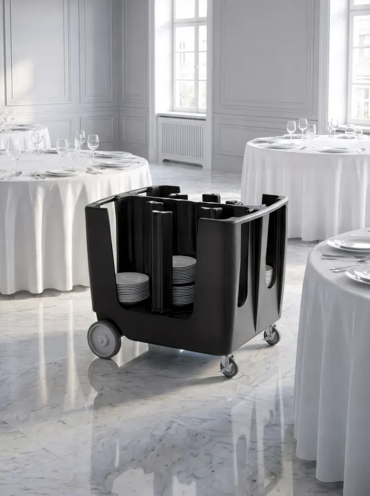 Vis Plate trolley, AmerBox, 930x720x(H)785mm, bilde 3