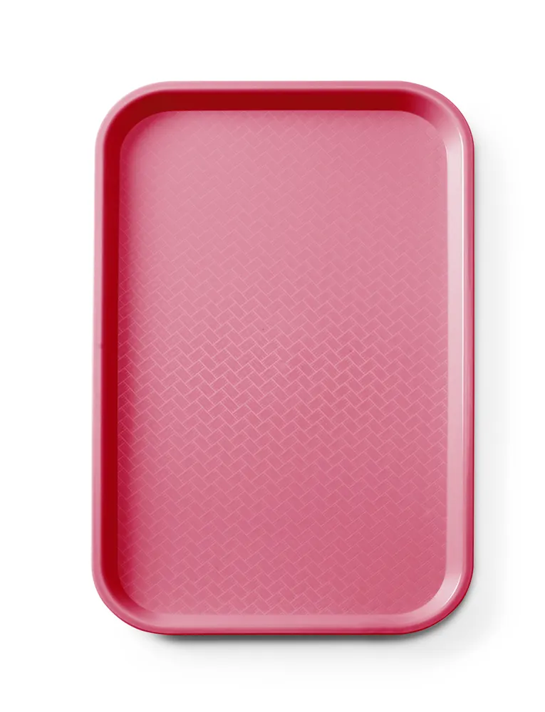 Vis Polypropylene fast food tray GN 1/1, AmerBox, GN 1/1, Blue, 530x325x(H)20mm, Rectangular, bilde 6