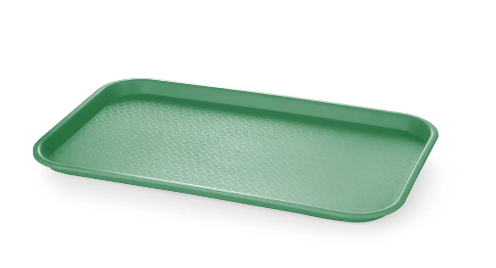 Vis Polypropylene fast food tray GN 1/1, AmerBox, GN 1/1, Blue, 530x325x(H)20mm, Rectangular, bilde 4