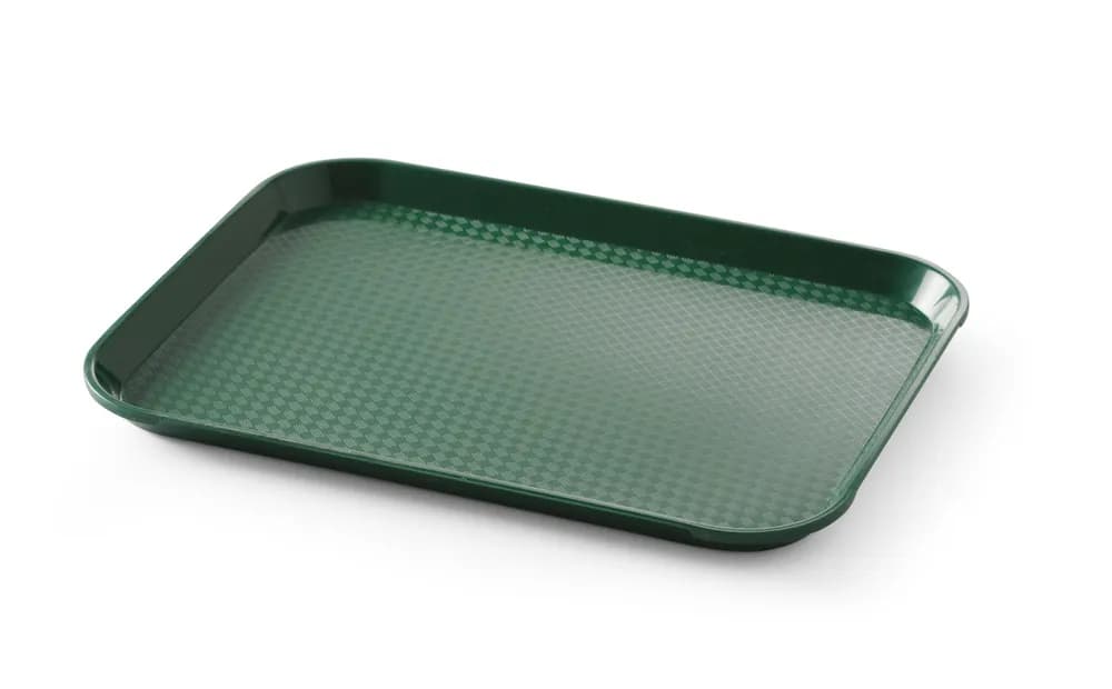 Vis Polypropylene fast food tray, small, AmerBox, Light grey, 265x345x(H)20mm, bilde 4