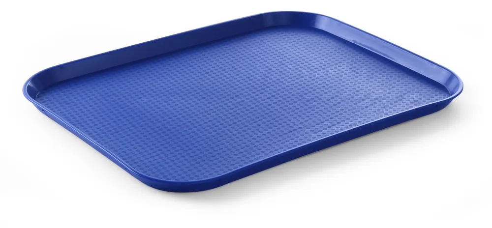 Vis Polypropylene fast food tray, large, AmerBox, Green, 350x450x(H)20mm, bilde 5