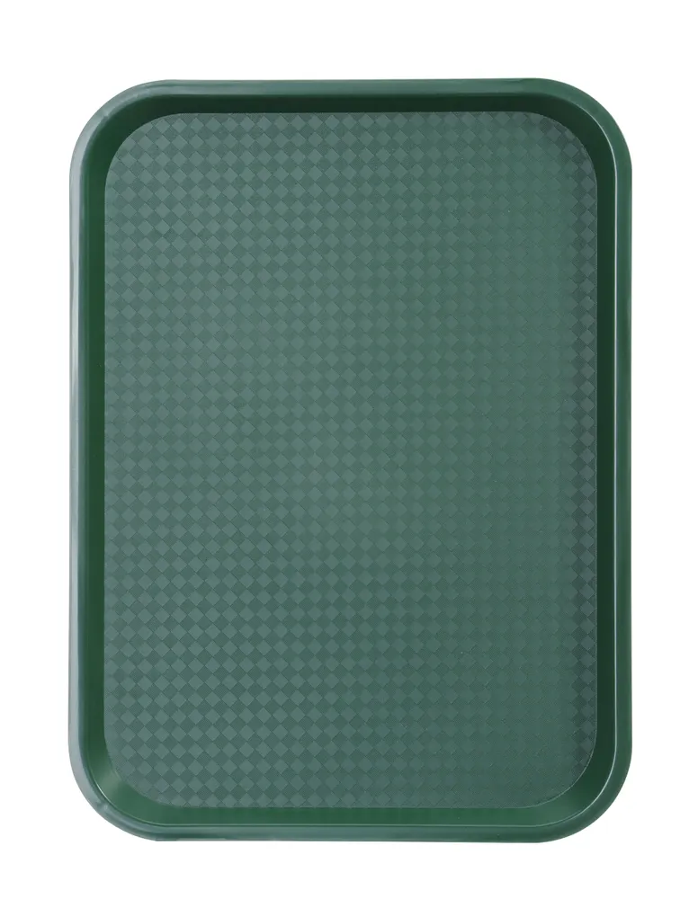 Vis Polypropylene fast food tray, medium, AmerBox, Green, 305x415x(H)20mm, bilde 2