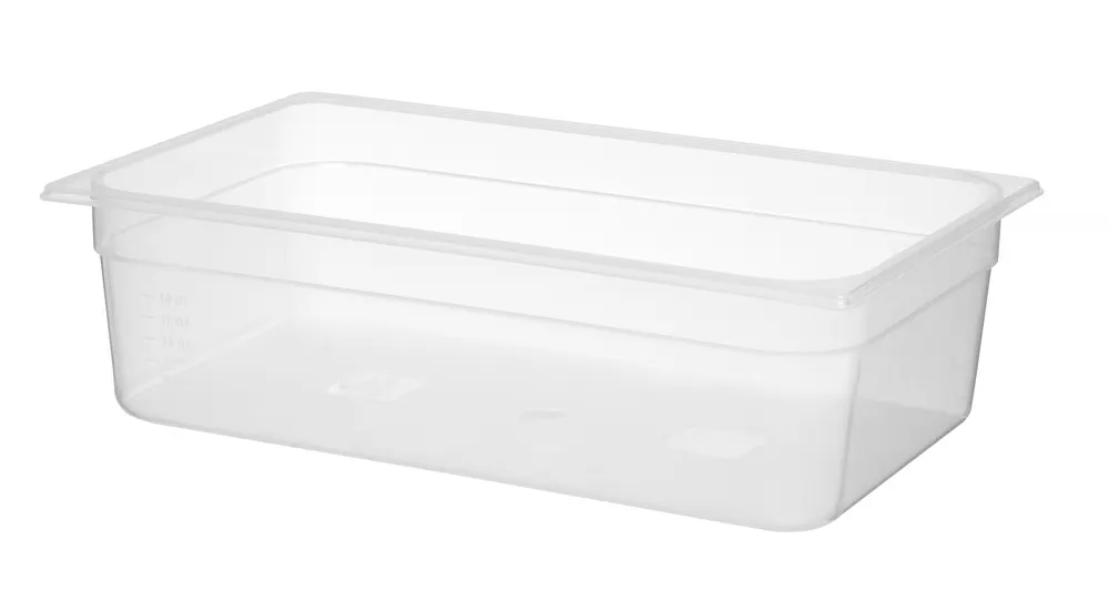 Vis Container GN 1/1 polypropylene, HENDI, Profi Line, GN 1/1, 18L, Transparent, 530x325x(H)150mm, bilde 2