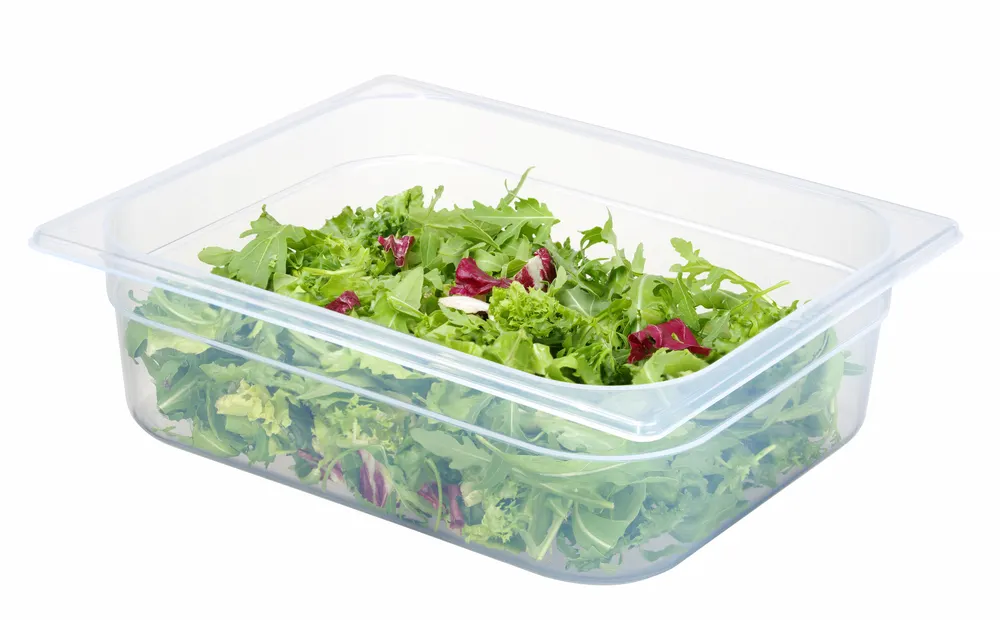 Vis Container GN 1/2 polypropylene, HENDI, Profi Line, GN 1/2, 5L, Transparent, 325x265x(H)100mm, bilde 4