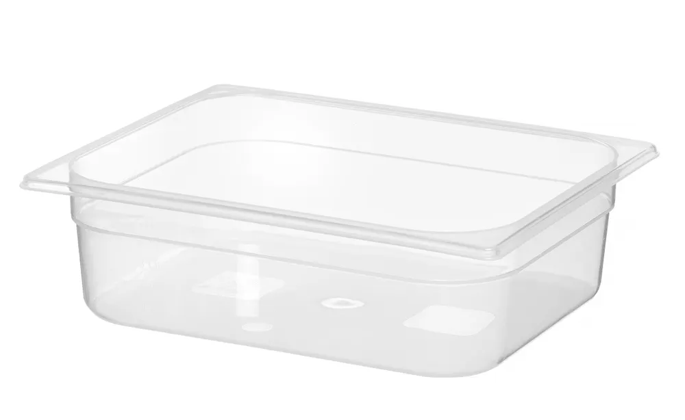 Vis Container GN 1/2 polypropylene, HENDI, Profi Line, GN 1/2, 5L, Transparent, 325x265x(H)100mm, bilde 2