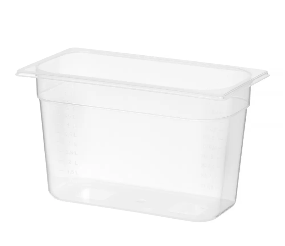 Vis Container GN 1/3 polypropylene, HENDI, Profi Line, GN 1/3, 5L, Transparent, 325x176x(H)150mm, bilde 4