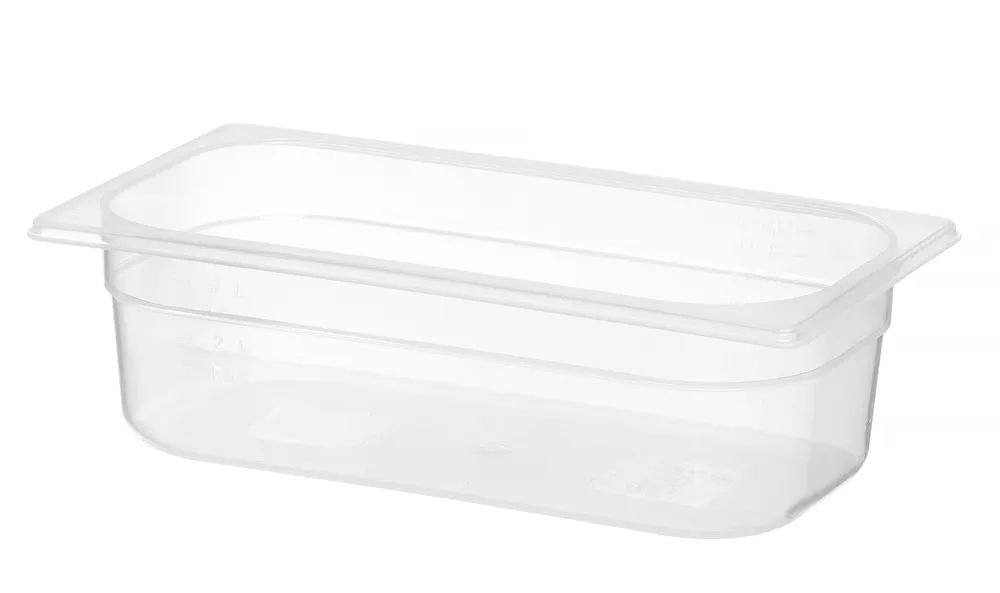 Vis Container GN 1/3 polypropylene, HENDI, Profi Line, GN 1/3, 3,5L, Transparent, 325x176x(H)100mm, bilde 2