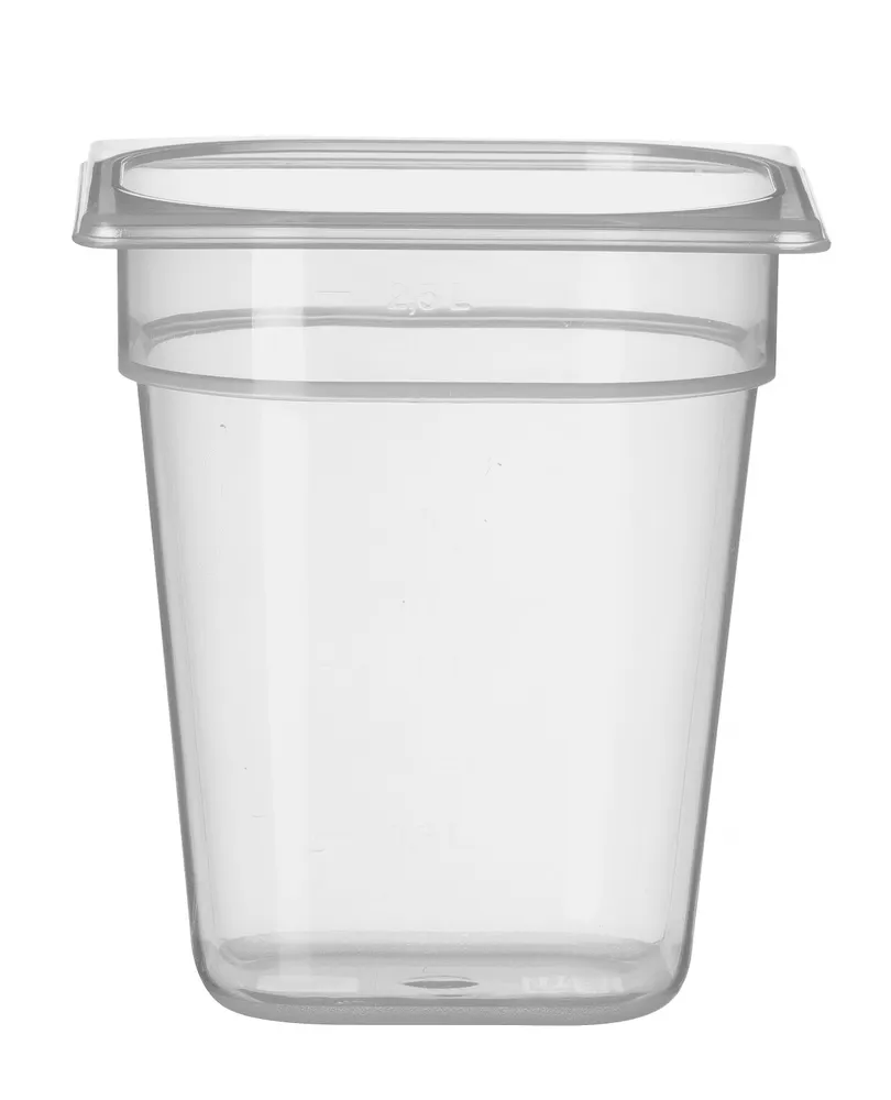 Vis Container GN 1/6 polypropylene, HENDI, Profi Line, GN 1/6, 1,5L, Transparent, 176x162x(H)100mm, bilde 7