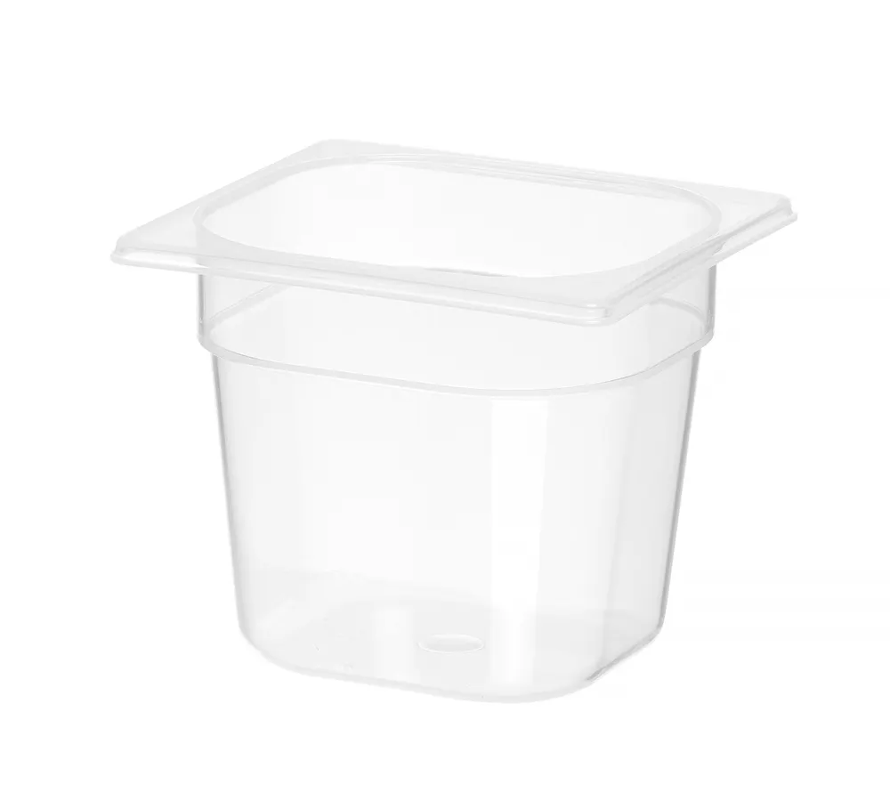Vis Container GN 1/6 polypropylene, HENDI, Profi Line, GN 1/6, 2L, Transparent, 176x162x(H)150mm, bilde 2