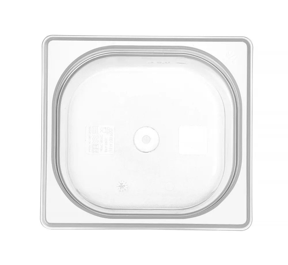 Vis Container GN 1/6 polypropylene, HENDI, Profi Line, GN 1/6, 1,5L, Transparent, 176x162x(H)100mm, bilde 4