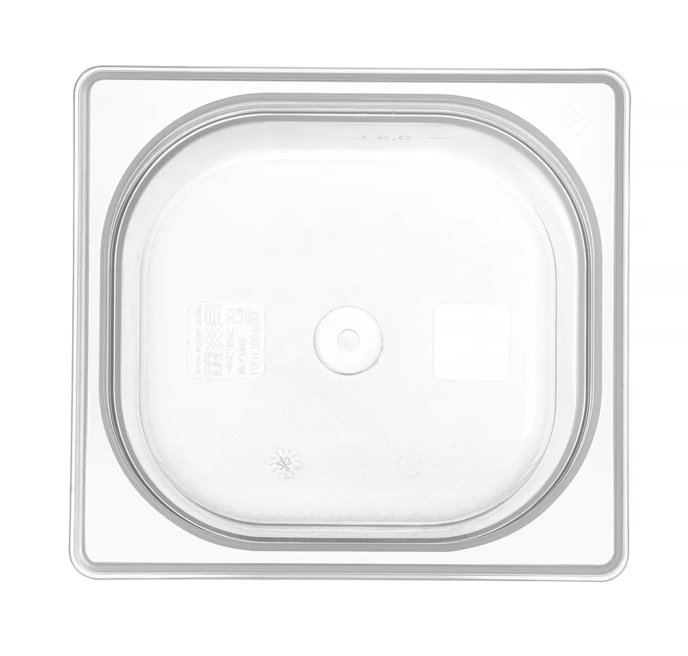 Vis Container GN 1/6 HACCP, HENDI, GN 1/6, 1L, Transparent, 176x162x(H)65mm, bilde 3