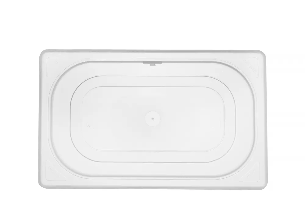 Vis Lid for GN containers polypropylene, HENDI, GN 1/4, Transparent, 265x162mm, bilde 2