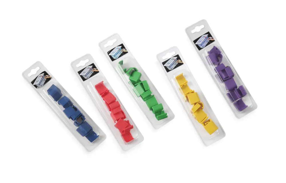 Vis Lid clips for HACCP storage containers, HENDI, Purple, 12 pcs, bilde 5