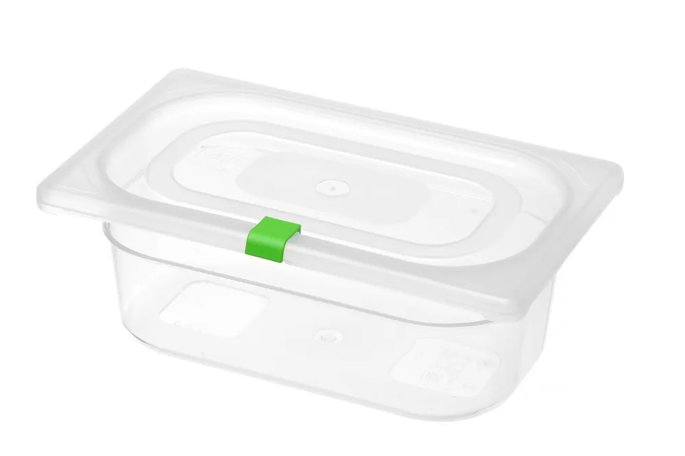 Vis Lid clips for HACCP storage containers, HENDI, Green, 12 pcs, bilde 2