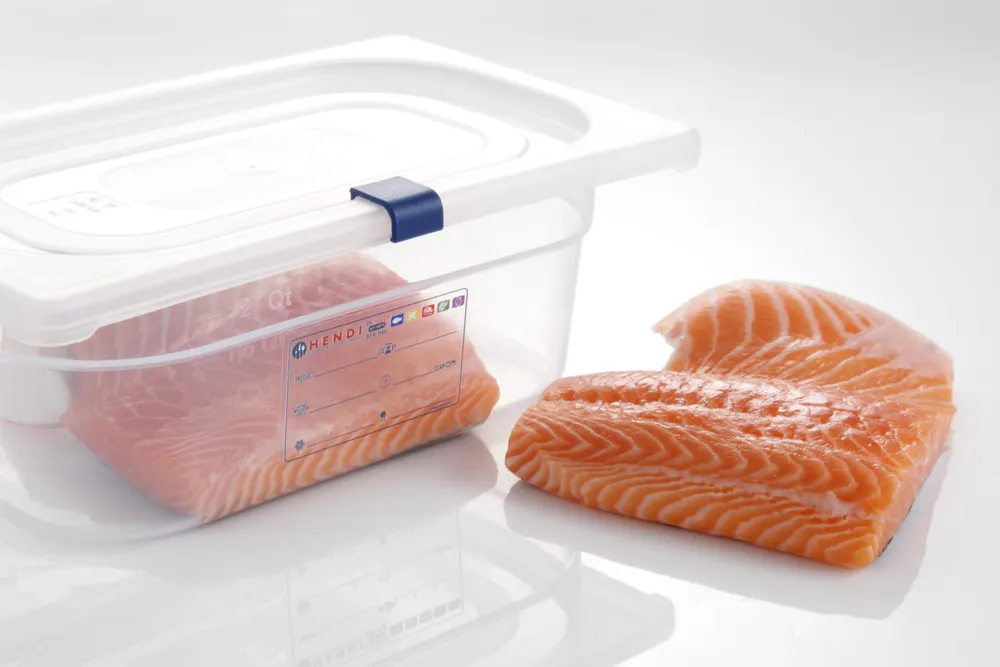 Vis Lid for GN containers polypropylene, HENDI, GN 1/4, Transparent, 265x162mm, bilde 3