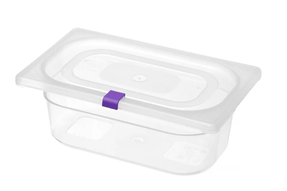 Vis Lid clips for HACCP storage containers, HENDI, Purple, 12 pcs, bilde 3